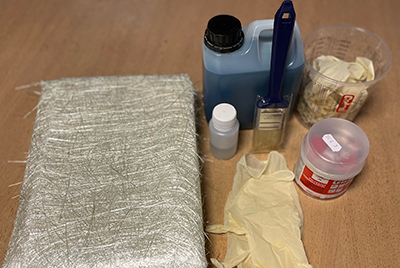 polyester lamineer pakket