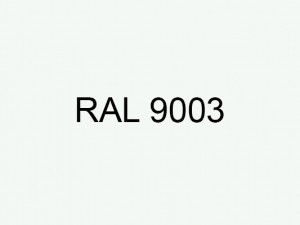 Kleur RAL 9003