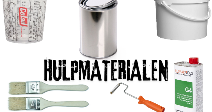 Hulpmaterialen polyester verwerking
